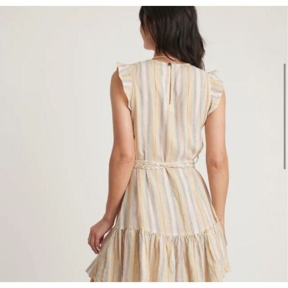 $128 Marine Layer Laney Mini Dress Beachy Stripe S - Picture 3 of 7